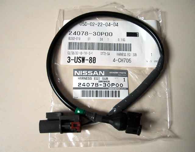 Nissan 300ZX 90-96 Z32 Premium Series Replaces 24078-30P00 CZP-24078-Z32 Detonation Knock Sensor Harness